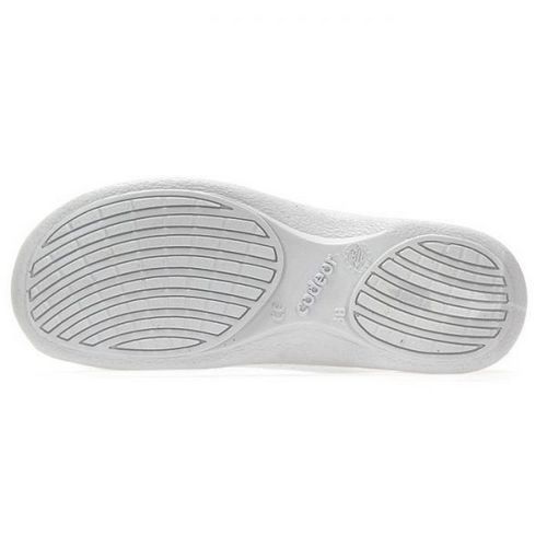 Zapato Mycodeor Velcro de descanso y antideslizante Blanco Talla 44