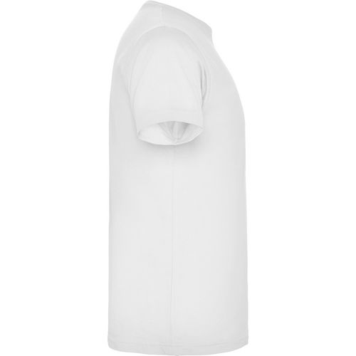 Camiseta de manga corta con bolsillo Mod. TECKEL (01) Blanco Talla S