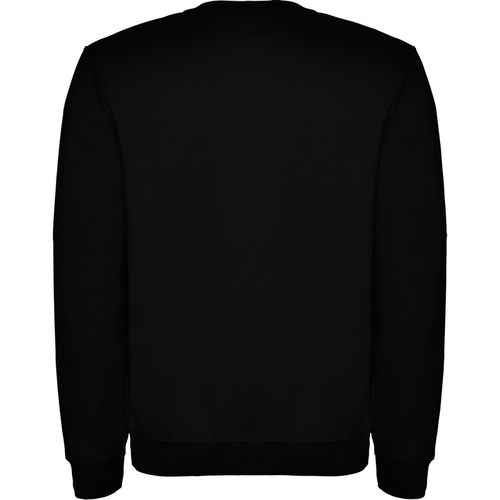 Sudadera de cuello redondo infantil (02) Negro Talla 9/10