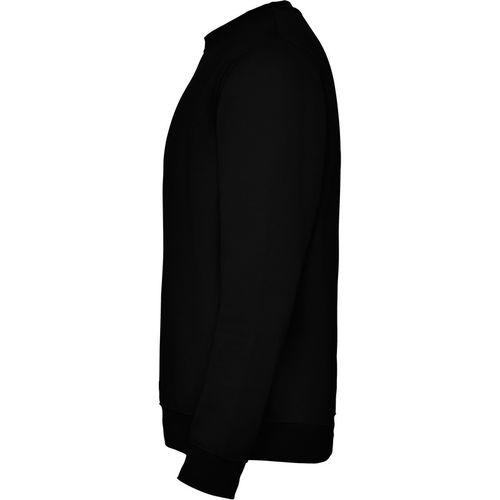 Sudadera de cuello redondo infantil (02) Negro Talla 9/10