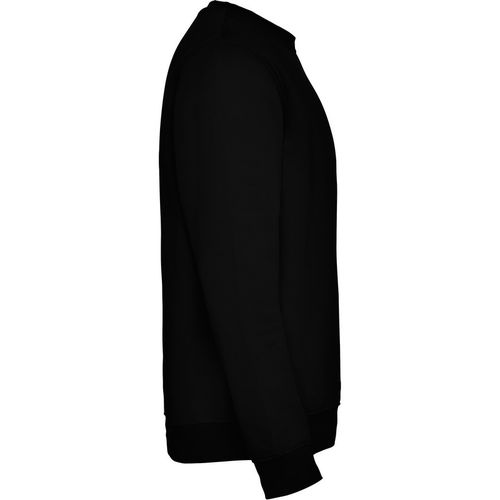 Sudadera de cuello redondo infantil (02) Negro Talla 9/10