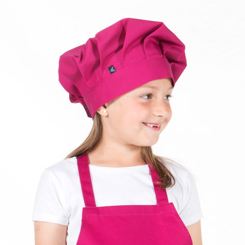 Gorra Gran Chef Infantil  (138) Frambuesa Talla 6