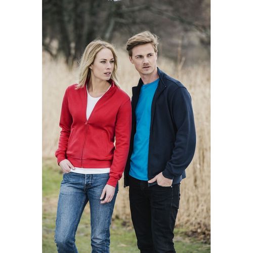 Sudadera con cremallera de señora Mod. BASIC CARDIGAN LADIES Negro (99) Talla L