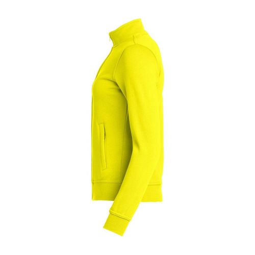 Sudadera Mod. BASIC CARDIGAN LADIES Amarillo alta visibilidad (11) Talla XS