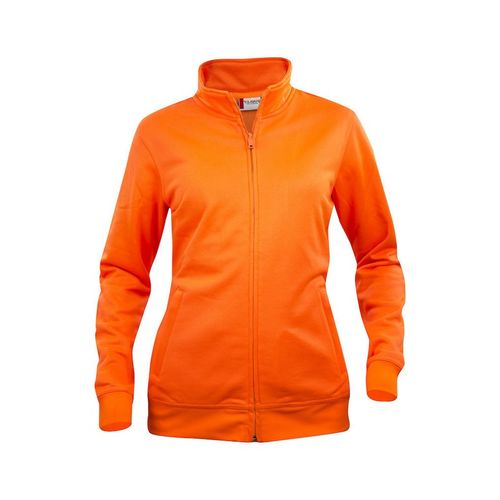 Sudadera Mod. BASIC CARDIGAN LADIES Naranja alta visibilidad (170) Talla XS