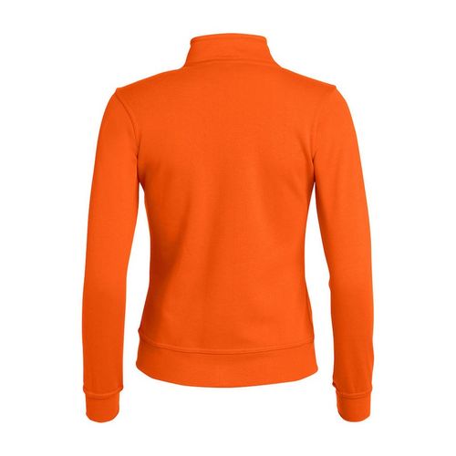 Sudadera Mod. BASIC CARDIGAN LADIES Naranja alta visibilidad (170) Talla XS