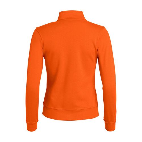 Sudadera Mod. BASIC CARDIGAN LADIES Naranja alta visibilidad (170) Talla S
