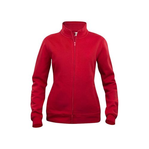 Sudadera Mod. BASIC CARDIGAN LADIES Rojo (35) Talla XS