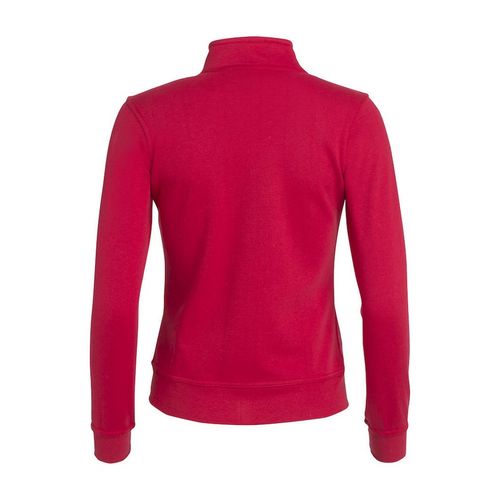 Sudadera Mod. BASIC CARDIGAN LADIES Rojo (35) Talla XS