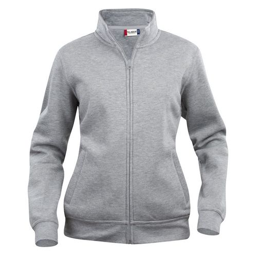 Sudadera Mod. BASIC CARDIGAN LADIES Gris jaspeado (95) Talla XS