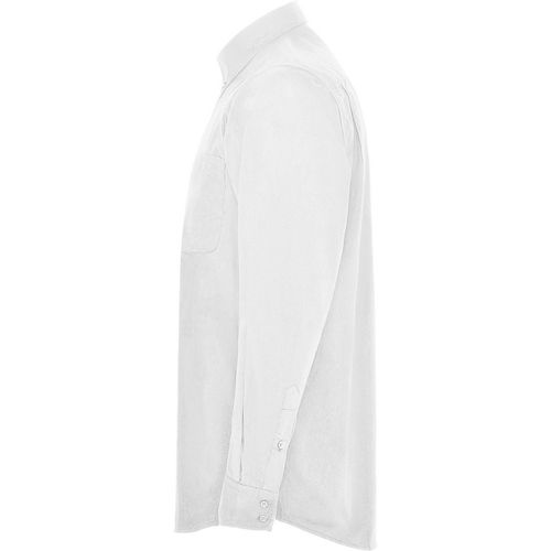 Camisa de caballero de manga larga Blanco Talla XL