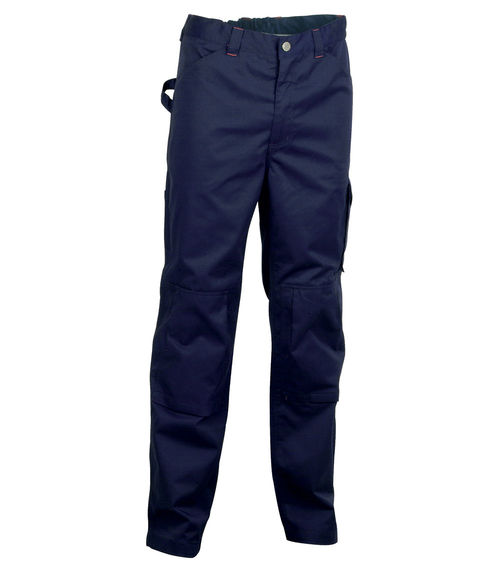 Pantalón Mod. TOZEUR 100% algodón 300 grs. Azul Marino Talla XL