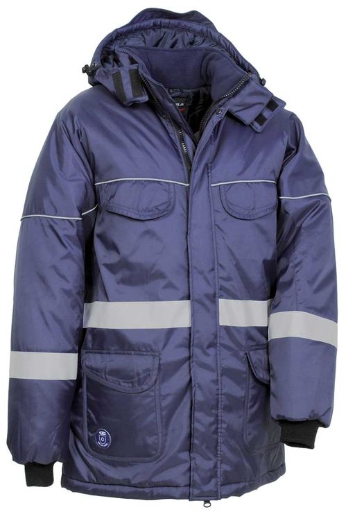 Parka para cámara frigorífica Mod. VAHRN EN342. Azul Marino Talla XS