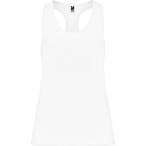 Camiseta de tirantes para chica Mod. AIDA (01) Blanco Talla S