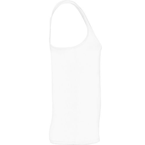 Camiseta de tirantes para chica Mod. AIDA (01) Blanco Talla S