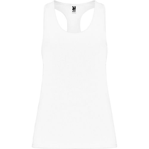 Camiseta de tirantes para chica Mod. AIDA (01) Blanco Talla XL