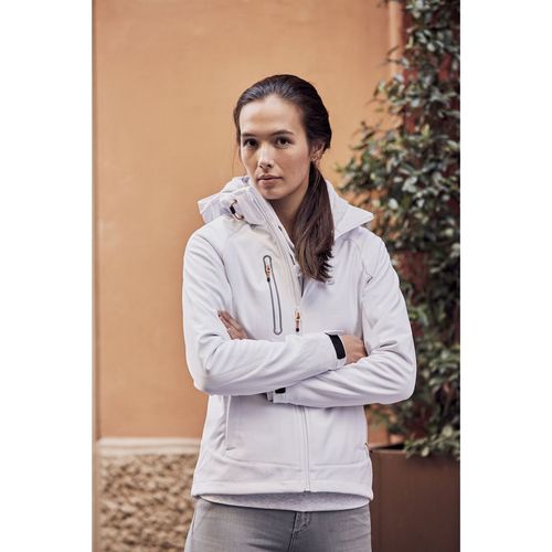 Softshell para mujer Mod. MILFORD JACKET LADIES Blanco (00) Talla M