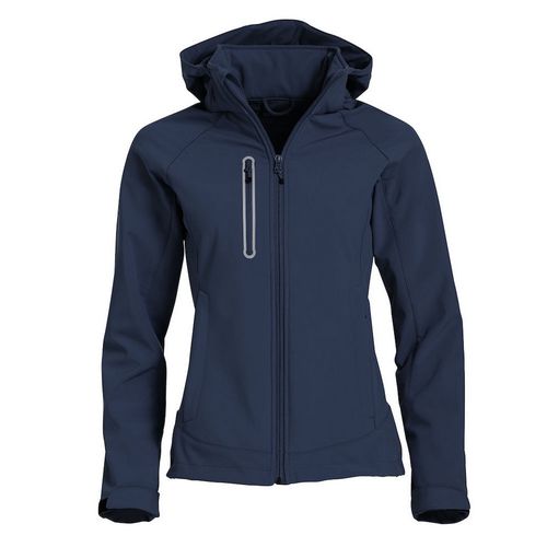 Softshell para mujer Mod. MILFORD JACKET LADIES Azul oscuro (580) Talla S