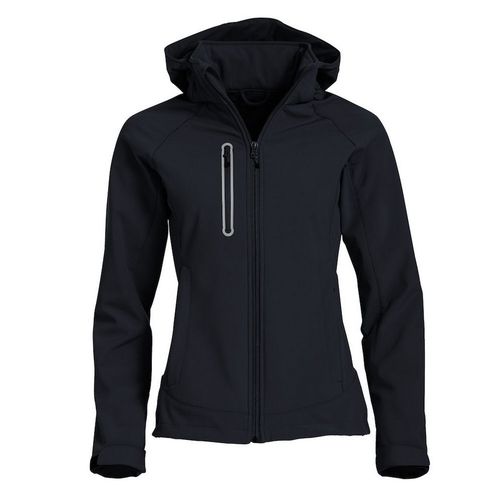 Softshell para mujer Mod. MILFORD JACKET LADIES Negro (99) Talla S