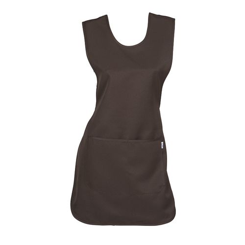 Casulla con bolsillo 100% poliester (618) Sarga Pol Marron Talla Única