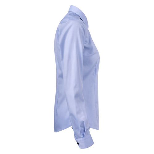 Camisa de seora Mod. YELLOW BOW 51 WOMAN (505) Azul Celeste / Azul Marino Talla XL