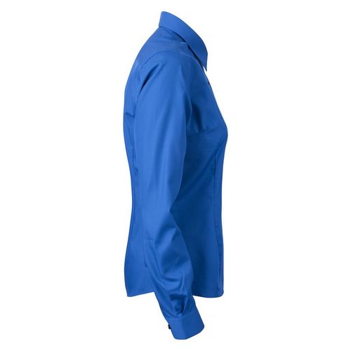 Camisa de señora Mod. YELLOW BOW 51 WOMAN (555) Azul Royal / Azul Marino Talla L