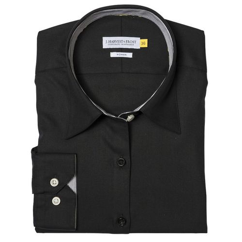 Camisa de señora Mod. YELLOW BOW 51 WOMAN (905) Negro Talla XXL