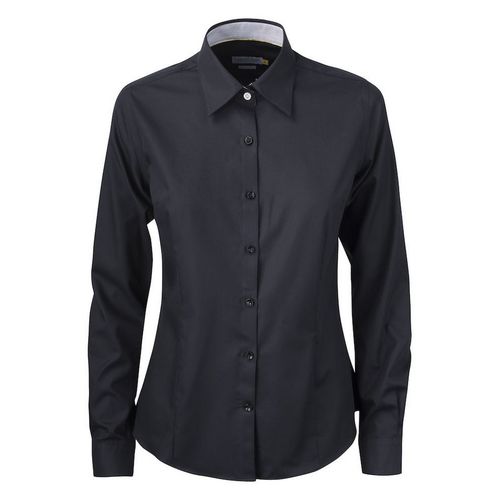 Camisa de señora Mod. YELLOW BOW 51 WOMAN (905) Negro Talla XXL