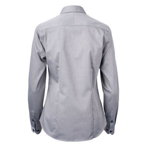 Camisa de señora Mod. YELLOW BOW 51 WOMAN (955) Gris / Negro Talla M