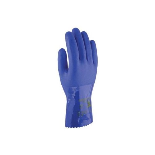 Guante de PVC sobre algodón Mod. SUPER OIL 28 Talla 10