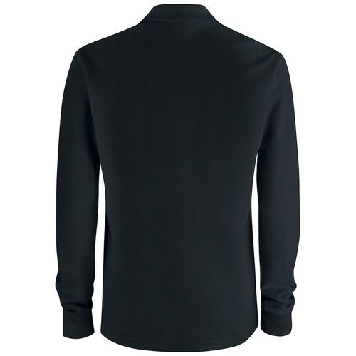 Polo de manga larga con bolsillo Negro (99) Talla 4XL