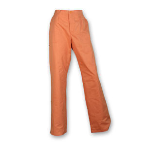 Pantaln sanitario con botn y cremallera. Naranja Vigor (126) Talla XS