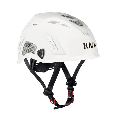 Casco con barbuquejo Mod. PLASMA HI VIZ (201) Blanco Talla nica