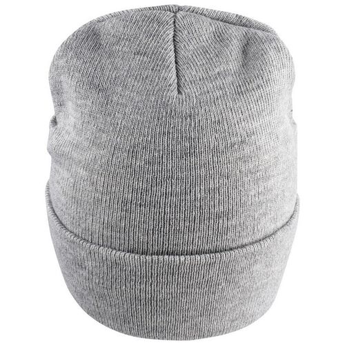 Gorro de punto Mod. HUBERT PATCH Gris jaspeado (95) Talla nica