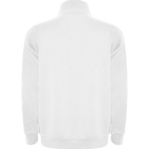 Sudadera con media cremallera Mod. ANETO (01) Blanco Talla L