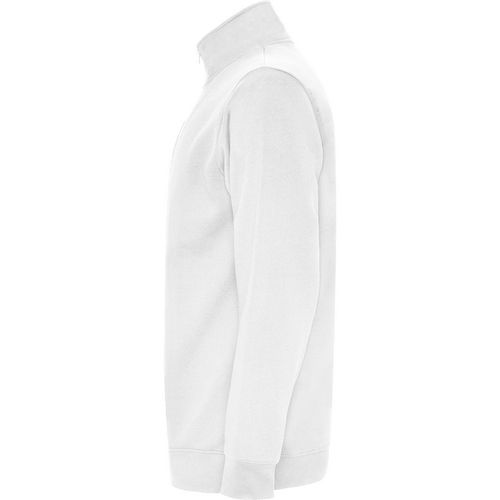 Sudadera con media cremallera Mod. ANETO (01) Blanco Talla L