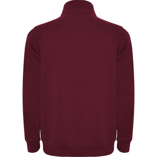 Sudadera con media cremallera Mod. ANETO (57) Granate  Talla S