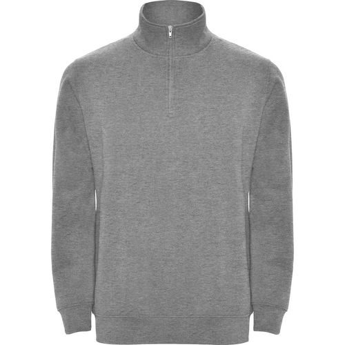 Sudadera con media cremallera Mod. ANETO (58) Gris Vigor  Talla L