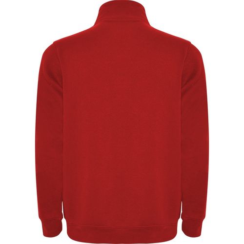 Sudadera con media cremallera Mod. ANETO (60) Rojo  Talla S