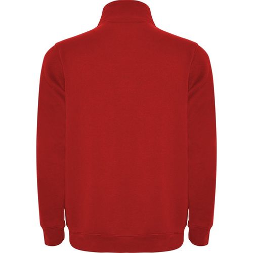 Sudadera con media cremallera Mod. ANETO (60) Rojo  Talla S