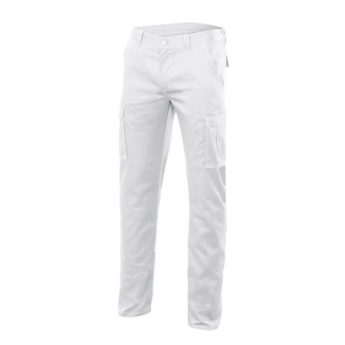 103002S. Pantaln stretch multibolsillos Blanco (7) Talla 38