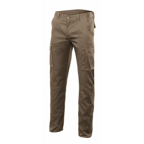 103002S. Pantalón stretch multibolsillos Beige Arena (46) Talla 40