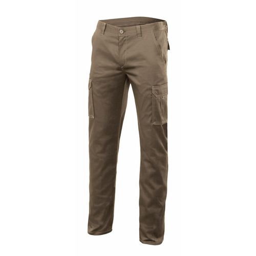 103002S. Pantaln stretch multibolsillos Beige Arena (46) Talla 40