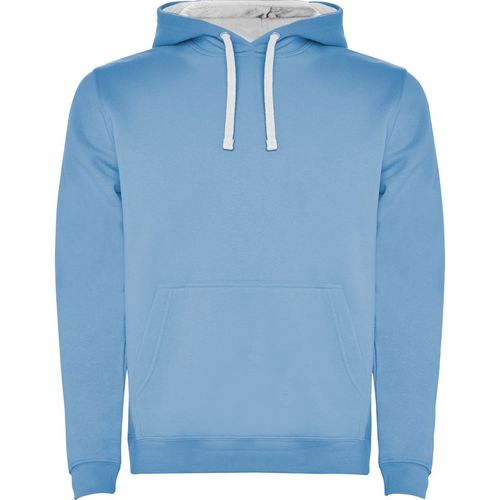 Sudadera Mod. URBAN (10/01) Celeste/Blanco Talla M