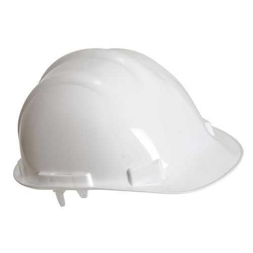 Casco de polietileno bsico Blanco Talla nica