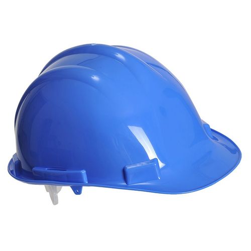 Casco de polietileno bsico Azul Royal Talla nica