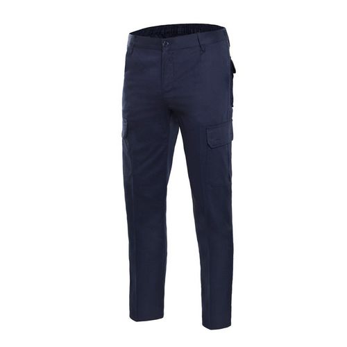 Pantaln multibolsillos 100% algodn 240 grs. Azul Marino Talla 38