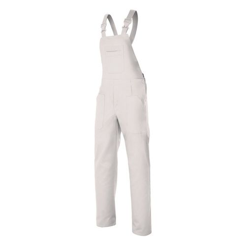 290. Pantaln con peto Blanco (7) Talla 36