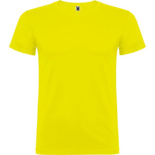 Camiseta de manga corta Mod. BEAGLE (03) Amarillo  Talla L