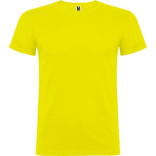 Camiseta de manga corta Mod. BEAGLE (03) Amarillo  Talla L